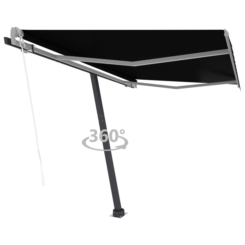 Freestanding Automatic Awning 300x250 cm Anthracite Payday Deals