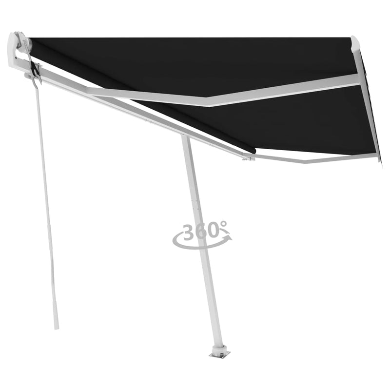 Freestanding Automatic Awning 500x300 cm Anthracite Payday Deals