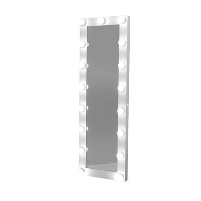 Full Length Mirror Floor Standing Makeup Wall Light Bulbs 1.5M Mirror