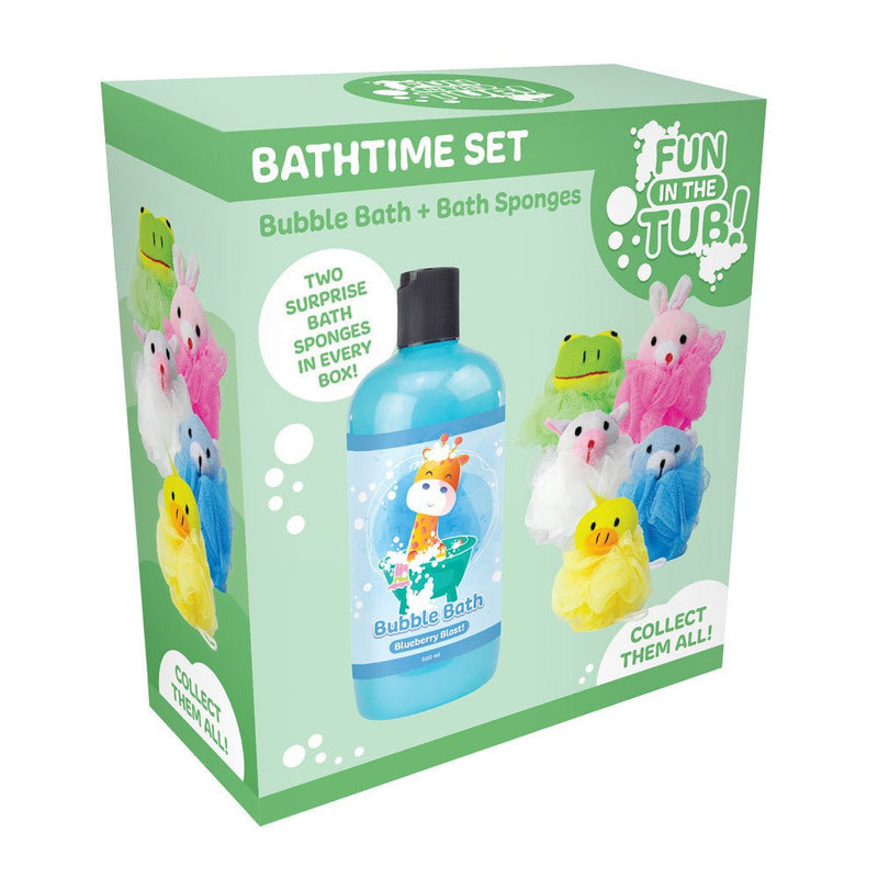 Fun In The Tub Giraffe Bubble Bath Set With Bonus Animal Netting Sponges Payday Deals