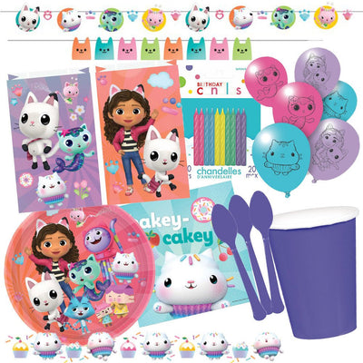 Gabby Dollhouse 8 Guest Birthday Party Pack