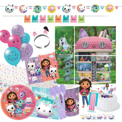 Gabbys Dollhouse 8 Guest Complete Party Pack