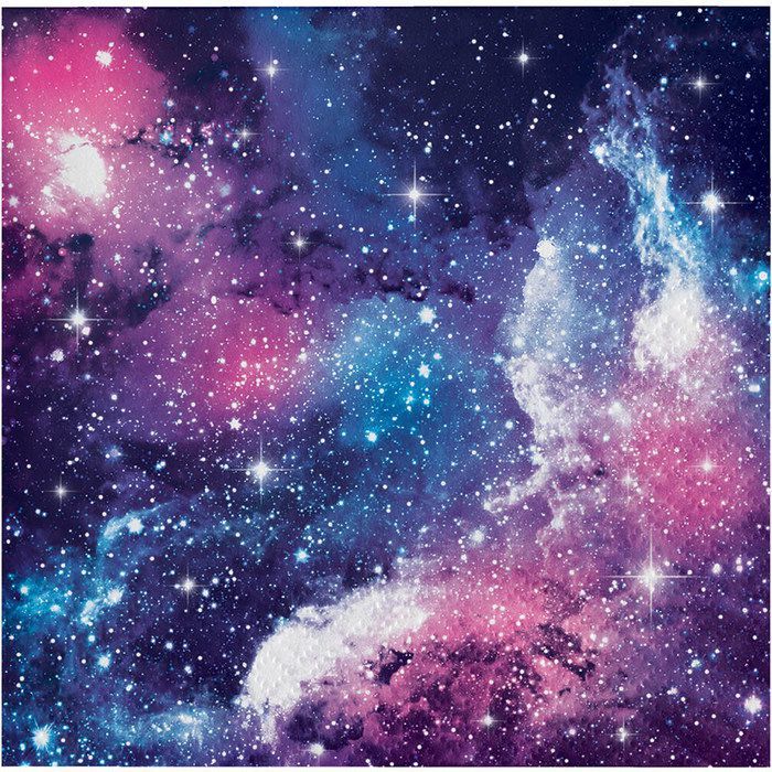 Galaxy Party Supplies Beverage Napkins 16 Pack Payday Deals