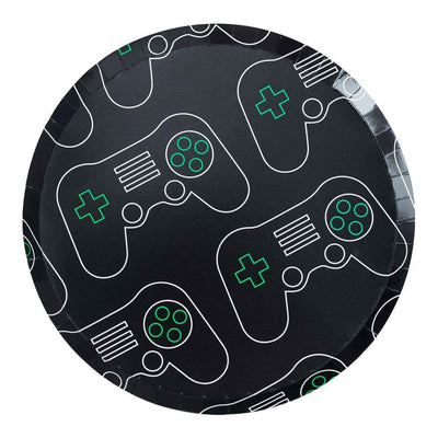 Game Controller Paper Dinner Plates 8 Pack