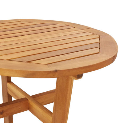 Garden Bar Table Ø60x105 cm Solid Wood Acacia Payday Deals