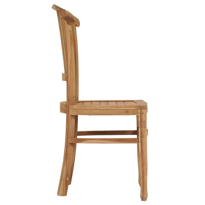 Garden Chairs 2 pcs Solid Teak Wood Payday Deals