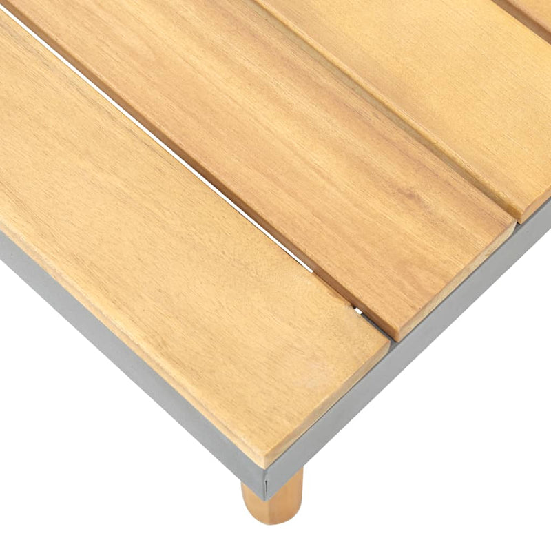 Garden Coffee Table 60x60x31.5 cm Solid Acacia Wood Payday Deals