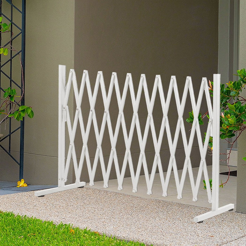 Garden Gate Security Pet Baby Fence Barrier Safety Aluminum Indoor Outdoor Payday Deals