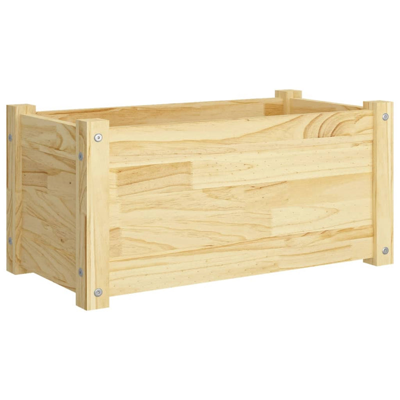 Garden Planter 60x31x31 cm Solid Pinewood Payday Deals