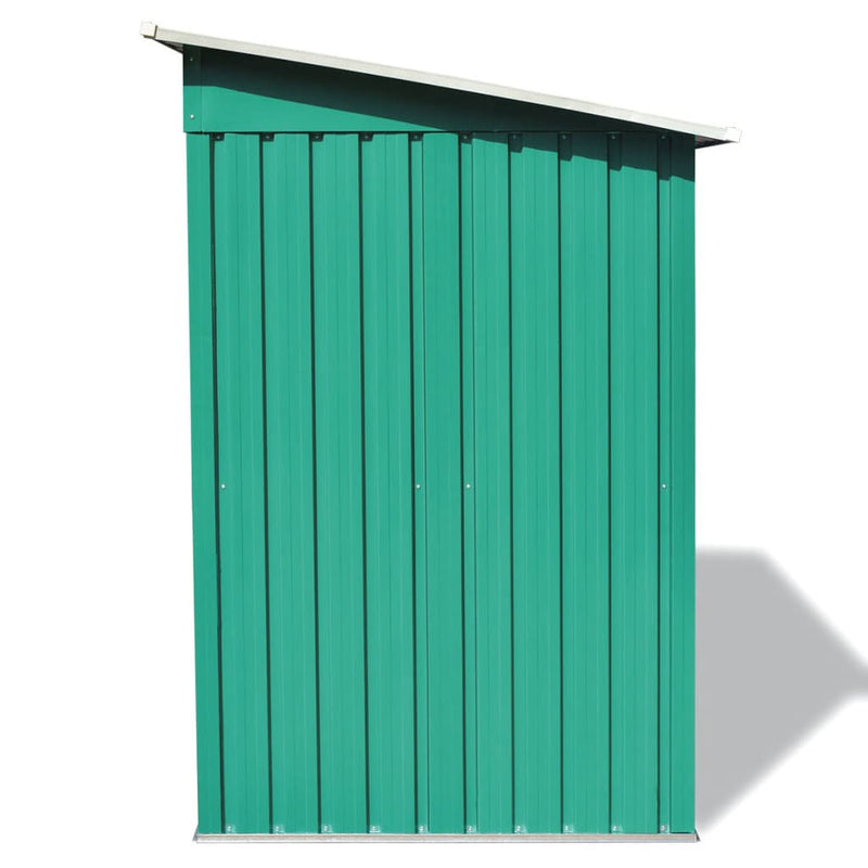 Garden Shed Green Metal Payday Deals