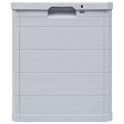 Garden Storage Box 90 L Light Grey Payday Deals