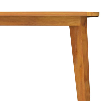 Garden Table 110x110x75 cm Solid Wood Acacia Payday Deals
