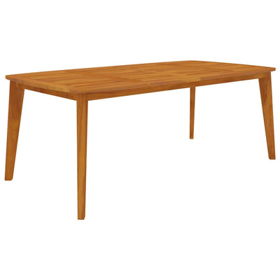 Garden Table 200x100x75 cm Solid Wood Acacia Payday Deals