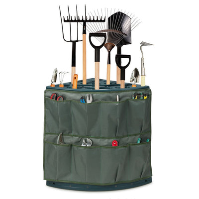 Garden Tools Rack Farm Shed Garage Storage Long Short Handles Organizer Holder Payday Deals