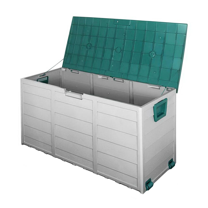 Gardeon 290L Outdoor Storage Box - Green Payday Deals