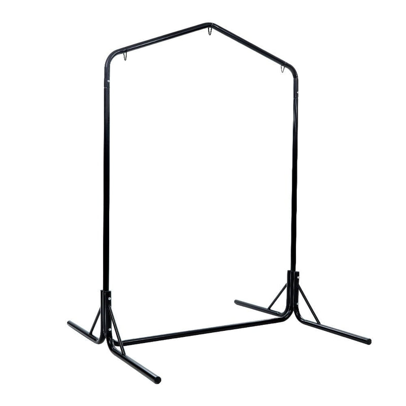 Gardeon Double Hammock Chair Stand Steel Frame 2 Person Outdoor Heavy Duty 200KG Payday Deals