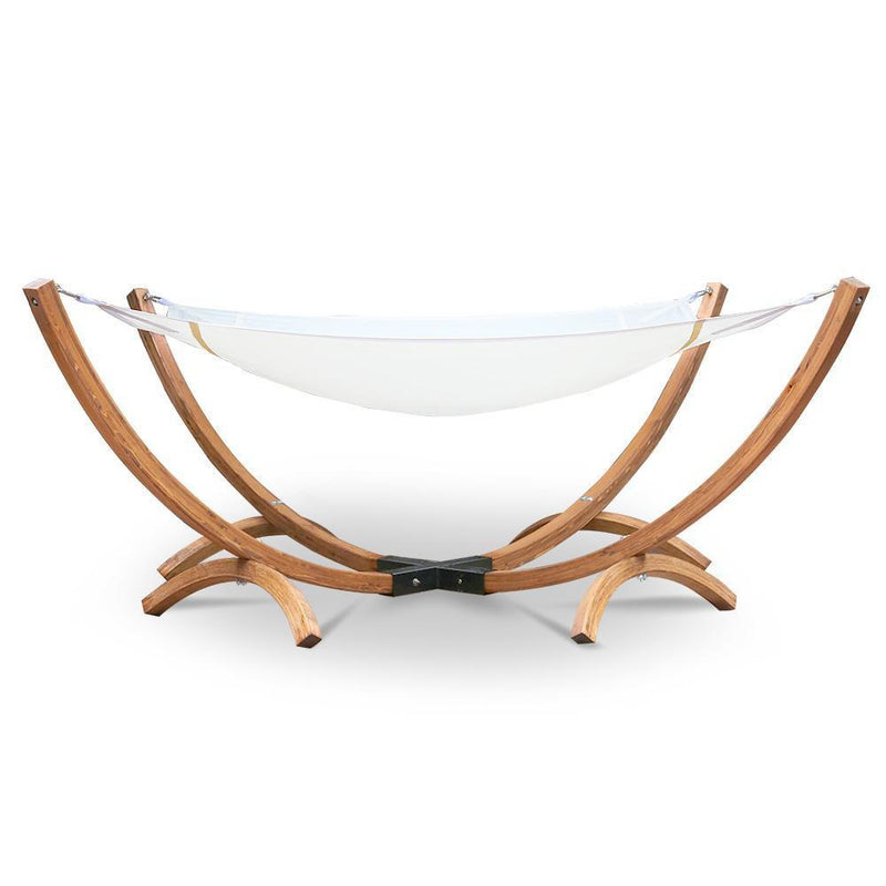 Gardeon Double Timber Hammock Bed Square