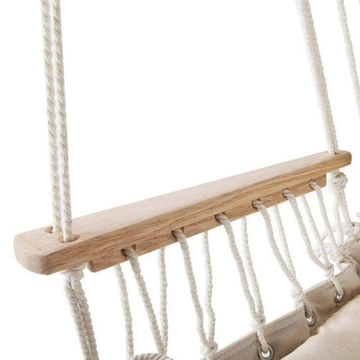 Gardeon Hammock Hanging Swing Chair - Cream Payday Deals