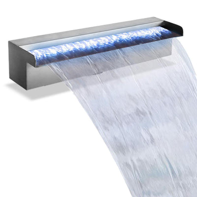 Gardeon LED Light Water Blade Feature Waterfall 45cm