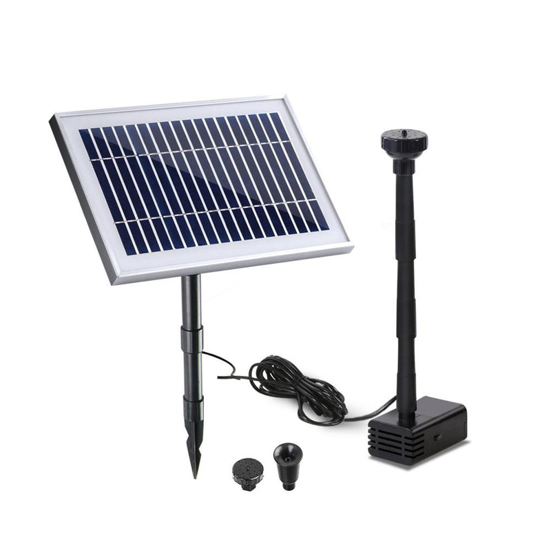 Gardeon Solar Pond Pump Powered Water Outdoor Submersible Fountains Filter 4.6FT Payday Deals