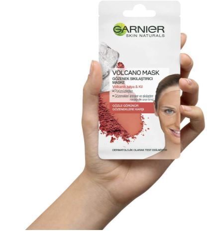 Garnier 8mL Skinactive Pore Minimiser Volcano Face Mask Volcanic Rock & Clay Payday Deals