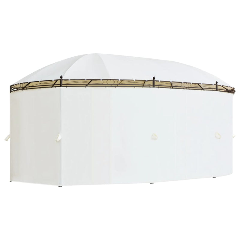 Gazebo Cream White 5.3x3.5x2.65 m Payday Deals