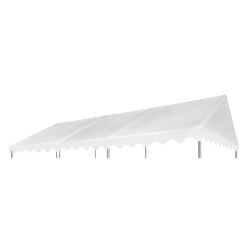 Gazebo Top Cover PVC 500 g/m² 3x6 m White Payday Deals
