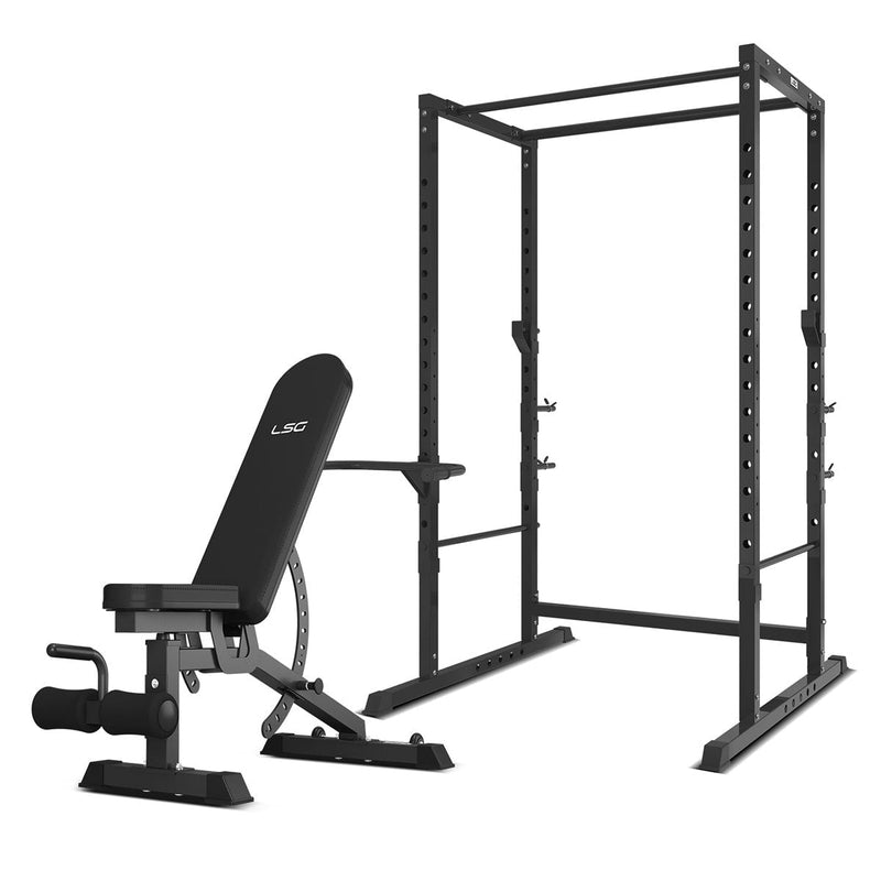 GBH-300 Power Rack + GBN-006 14-Level FID Exercise Bench Payday Deals