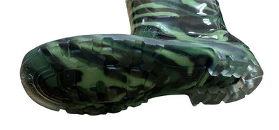 Generic Work Gum Boots Rubber Waterproof Rain Shoes Classic Unisex Gumboots - Camo Payday Deals