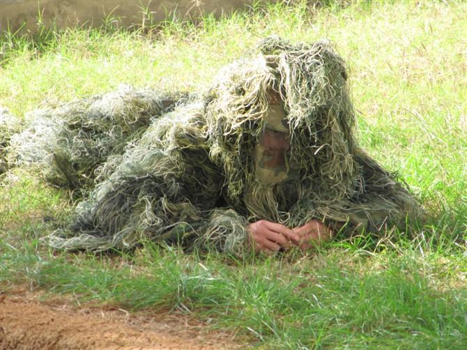 Ghillie Suit Hunting Sniper Paintball Camo Costume - Adult
