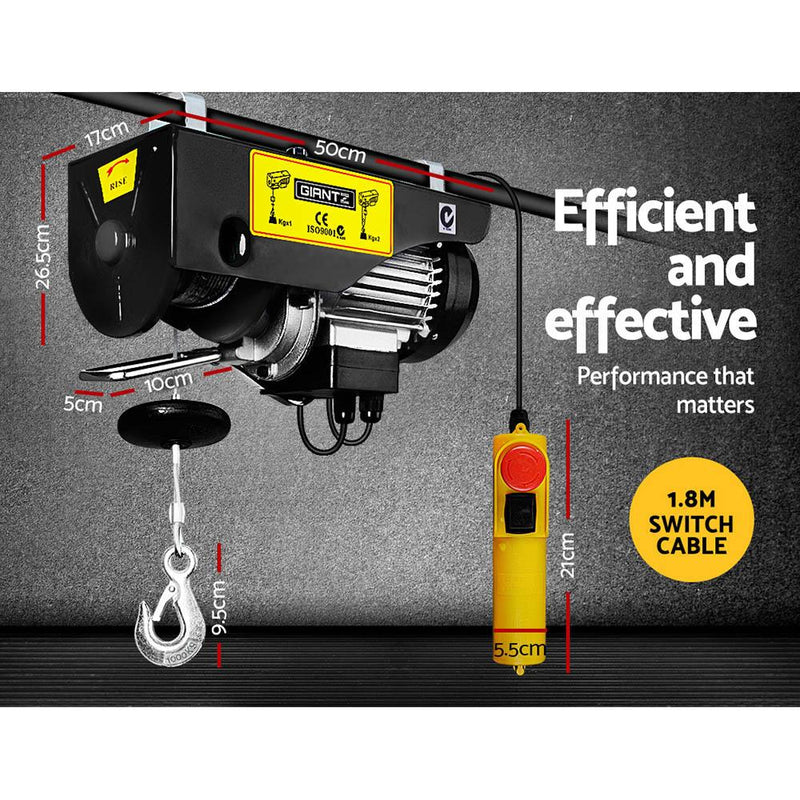 Giantz 1400w Electric Hoist winch Payday Deals