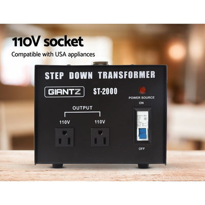 Giantz 2000 Watt Step Down Transformer Payday Deals