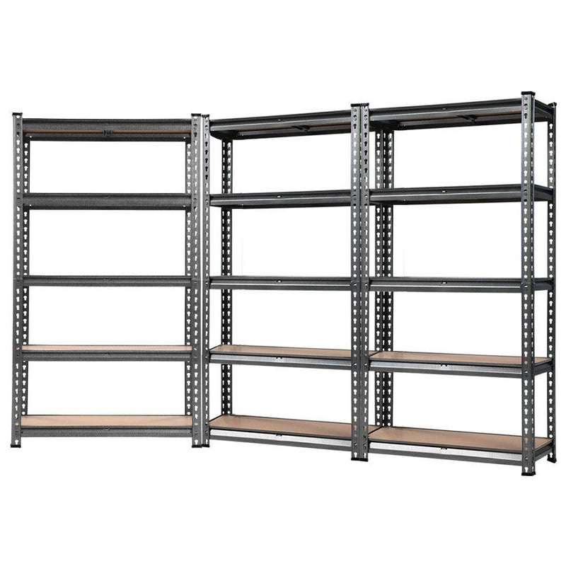 Giantz 3x1.5M Warehouse Racking Shelving Storage Rack Steel Garage Shelf Shelves Payday Deals