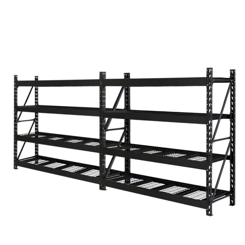 Giantz 4MX2M Garage Shelving Warehouse Rack Pallet Racking Storage Steel Payday Deals