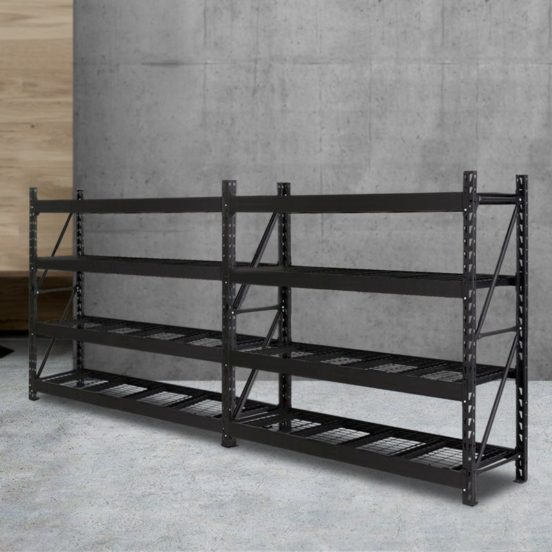 Giantz 4MX2M Garage Shelving Warehouse Rack Pallet Racking Storage Steel Payday Deals