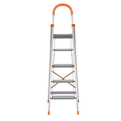 Giantz 5 Step Ladder Multi-Purpose Folding Aluminium Light Weight Non Slip Platform Payday Deals