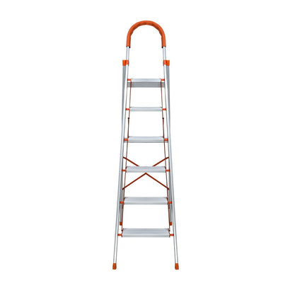 Giantz 6 Step Ladder Multi-Purpose Folding Aluminium Light Weight Non Slip Platform Payday Deals