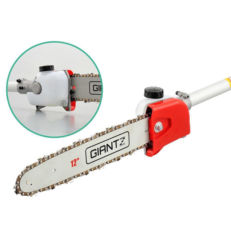 Giantz 62CC Pole Chainsaw Hedge  Trimmer Pruner Extension