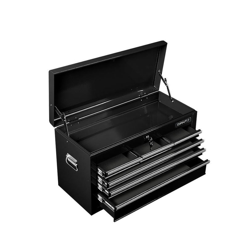 Giantz 8 Drawer Mechanic Tool Box Storage Trolley - Black