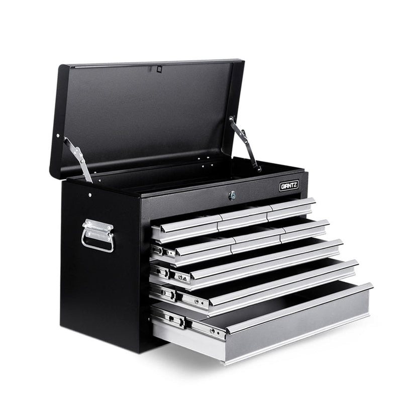 Giantz 9 Drawer Mechanic Tool Box Cabinet Storage - Black & Grey Payday Deals