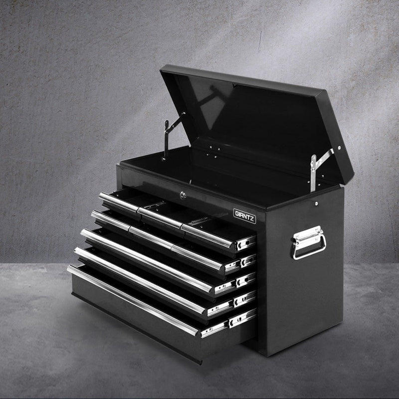 Giantz 9 Drawer Mechanic Tool Box Cabinet Storage - Black Payday Deals