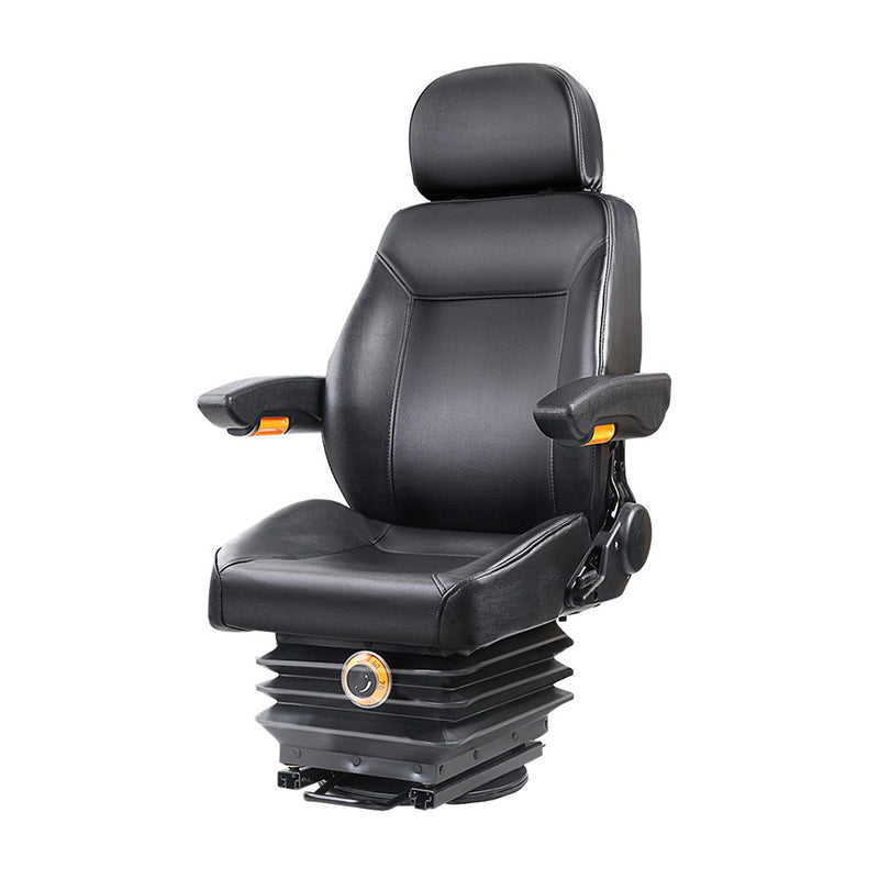 Giantz Adjustbale Tractor Seat with Suspension - Black Payday Deals