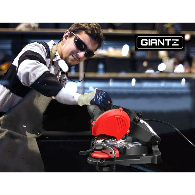 GIANTZ Chainsaw Sharpener Swarts Tools Chain Saw Electric Grinder Bench Tool