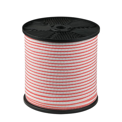 Giantz Electric Fence Wire 400M Tape Fencing Roll Energiser Poly Stainless Steel Payday Deals