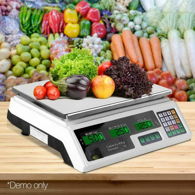 Electronic Digital Weight Scales - White Payday Deals