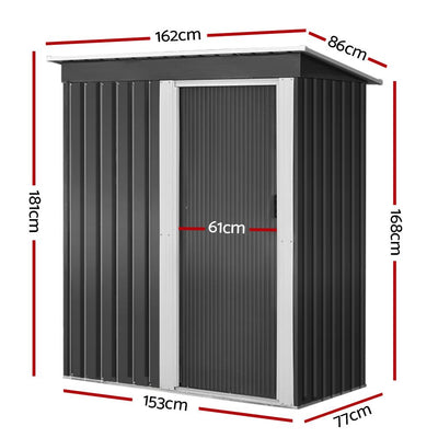 Giantz Garden Shed 1.64x0.86M Outdoor Storage Sheds Tool Workshop Payday Deals