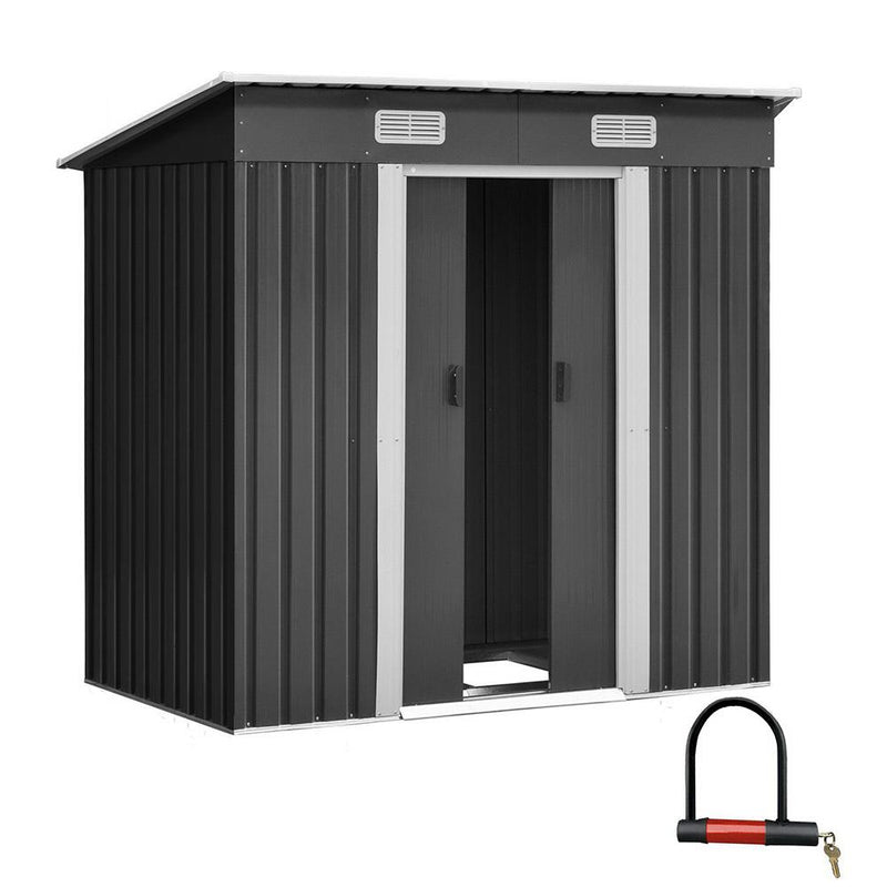 Giantz Garden Shed Outdoor Storage Sheds Tool Workshop 1.94x1.21M with Base Payday Deals