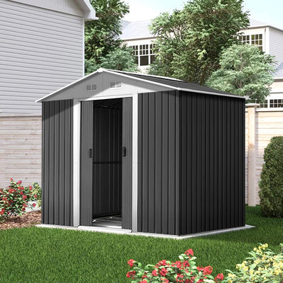 Giantz Garden Shed Outdoor Storage Sheds Tool Workshop 2.58X2.07M with Base Payday Deals