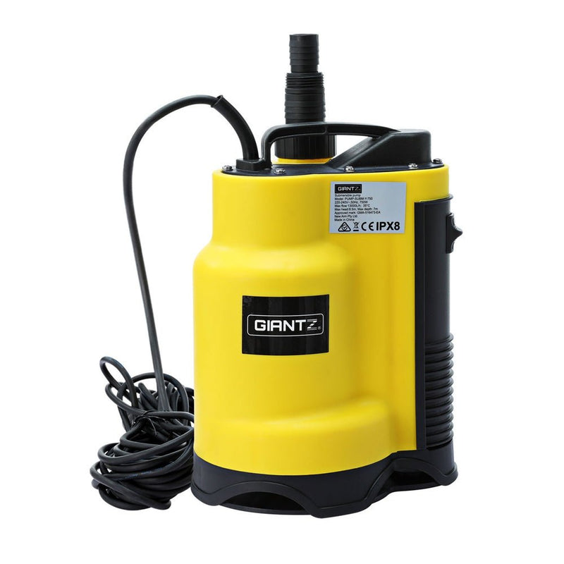 Giantz Garden Water Submersible Pump 750W Dirty Bore Sewerage Tank Well Steel Payday Deals