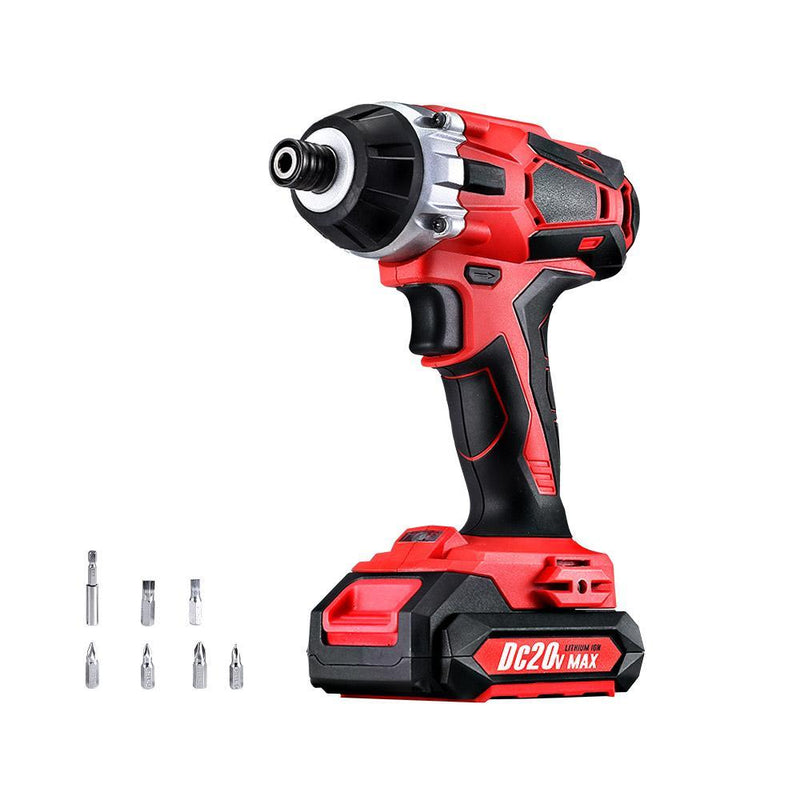 GIANTZ Impact Driver Cordless 20V Lithium Battery Electric Screwdriver Hex Tool Payday Deals